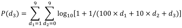 使用(yòng)本福德定律甄别數據造假(Benford’s Law)-數據分(fēn)析網